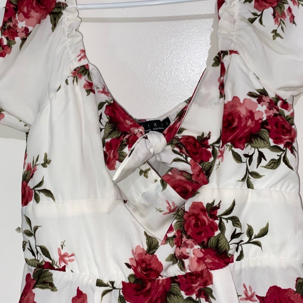 rose summer dress